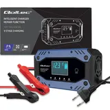 Qoltec Batterieladegerät - 12 / 24 V