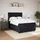 vidaXL Boxspringbett 140 x 200 cm Schwarz