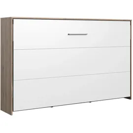 WIMEX Klappbett Juist ca. 120x200 cm Weiß/Eiche