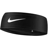 Nike Dri-FIT Fury Classic Stirnband Schwarz/Weiß