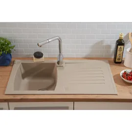 Respekta Boston 86 x 50 cm sandbeige + Handbetätigung