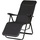 BEST Freizeitmöbel Lugano Relaxliege 65 x 85 x 114 cm anthrazit klappbar