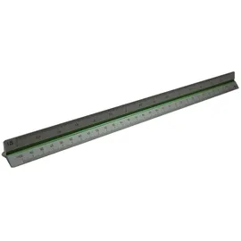 RUMOLD Dreikantmaßstab 30,0 cm Silber