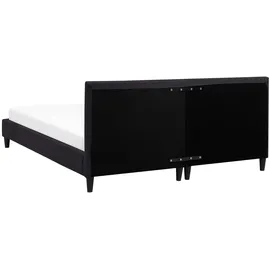 Beliani Fitou 160 x 200 cm Schwarz