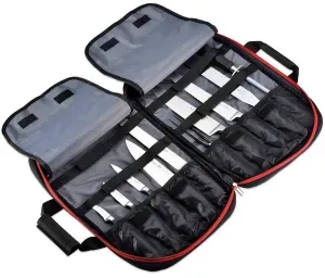 Giesser BestCut Messertasche, Alle Messer geschmiedet aus Spezialstahl X55 Cr Mo14, 10-teiliges Set