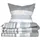 SCHIESSER Adele Paisley Grau 135 x 200 cm + 80 x 80 cm