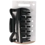 Haarklammer schwarz shiny Anti-rutsch