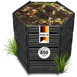 GARANTIA AIR-KING Steckkomposter 850 Liter schwarz