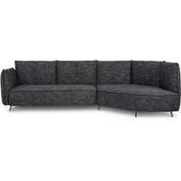 designwerk Loungesofa »Faber«, Lounge-Sofa mit Rückenteil-und-Armteilverstellung, grau