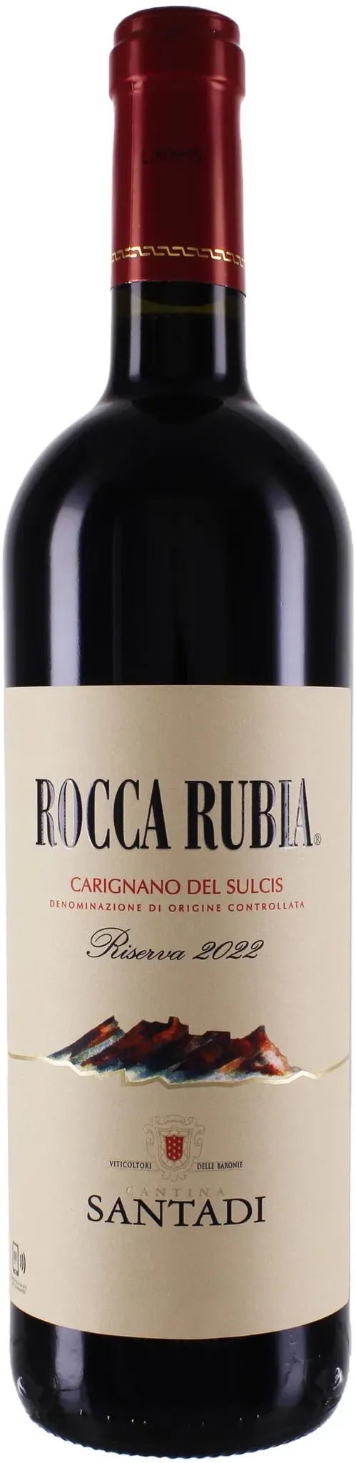 Santadi 2022 Santadi Rocca Rubia Riserva 2022 Carignano Italien