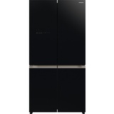 Hitachi French Door Kühlschrank R-WB640VRU0-GBK , 4Türen, 90 cm, 640 Liter, Schwarz Glas