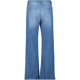 Cartoon Stretch-Jeans mit Eingrifftaschen in blau 42