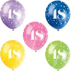 5 Luftballons 18. Geburtstag