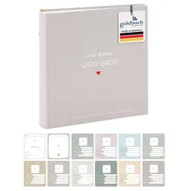 Goldbuch aus klein wird GROSS 30x31 100 weiße Seiten 31033
