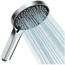 luxuskollektion Duschkopf Wassersparend Regendusche Druckerhöhend Strahlarten Schwarz