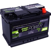 intAct Start-Stop-Power AGM70SS, wartungsfreie AGM Start Stopp Batterie, Autobatterie 12V 70Ah 760 A (EN), Schaltung 0 (Pluspol rechts), Maße (LxBxH): 278x175x190mm