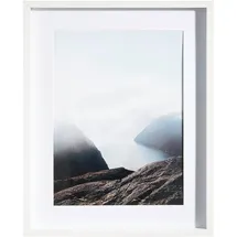 Möbel Kraft Iceland Holzbilderrahmen weiß 40x50 cm 1 St.