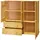 Möbilia Hoch-Kommode 132 x 136 cm Beige