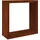vidaXL Kaminholzregal Wetterfester Stahl 100 x 40 x 100 cm Braun
