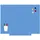 Rocada Whiteboard Skinwhiteboard 55,0 x 75,0 cm blau