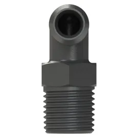 Riegler Winkel-Einschraubstutzen, R 3/8 a., für Schlauch LW 12 mm, PA 6