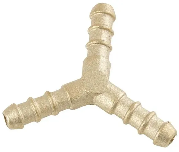 Tee manifold for gas hoses 8x15 mm