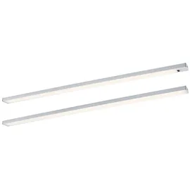 Paulmann Inline LED-Unterbauleuchte-Basisset 6W Warmweiß Chrom matt