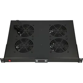 Extralink Lüfterpanel 19" 4 Lüfter mit Thermostat,