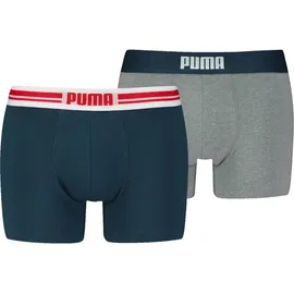 Puma Everyday Placed Logo Boxershorts blau S 2er Pack