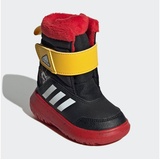 adidas Unisex Baby Winterplay Mickey I Shoes-High (Non-Football), Core Black/FTWR White/Better Scarlet, 25 EU - 25 EU