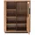 MCA living Greno Kombi-Highboard 112 x 142 x 40 cm Beige / Braun