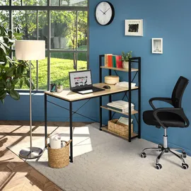 Tectake tectake® Computer-Schreibtisch Hershey 122x61x120cm