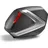 GIVI Seitenkoffer-Satz Monokey® V37 Schwarz/Grau 2 x 37 l