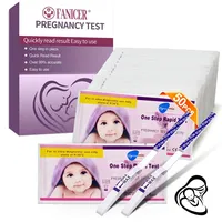 50 Stück Schwangerschaftstest,Schwangerschaftstest zum Nachweis der Schwangerschaft im Urin,Frühschwangerschaftstest 10 miu/ml,HCG Test,Schnelles Test