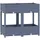 vidaXL Hochbeet Polypropylen 80 x 40 x 71 cm