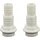 HAF Schlauchtülle 32 mm x 1 1/2" Weiß