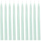 Andere Spitzkerze 24 cm 10 St. salbeigrün