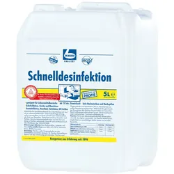 Schnelldesinfektion für Flächen 5
