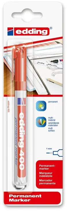 e-400 permanent marker red