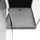 Marwell Dusy Komplettdusche 70 x 225 cm Duschwanne Schwarz/Silber Sicherheitsglas