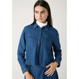 More & More Jeansbluse, in Blau | 46