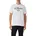 T-Shirt mit Logo-Print weiß M