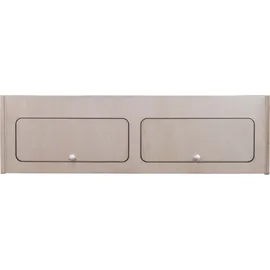 MonsterShop Hängeschrank Holz 120 cm x 35 cm x 35 cm bronze
