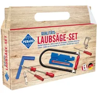 Pebaro Laubsäge-Set im Tragegriff-Karton, 15 Teile,