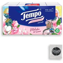 Tempo Taschentücher Limited Edition 4-lagig weiß, 12x 9 Tücher