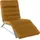 W.Schillig Relaxliege daily dreams Leder/Polyester 75 x 91 x 170 cm Gelb mit Kissen