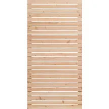 BM Massivholz Sichtschutz 90 x 180 cm Dou naturbelassen