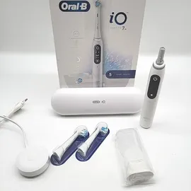 Oral-B iO Series 7N White Alabaster mit Bluetooth + Aufsteckbürsten 2 St.