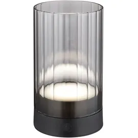 GLOBO Tischleuchte Rauchglas