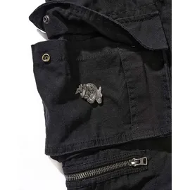 Brandit Textil Iron Maiden Savage Fear Of The Dark Kurze Hose Schwarz M